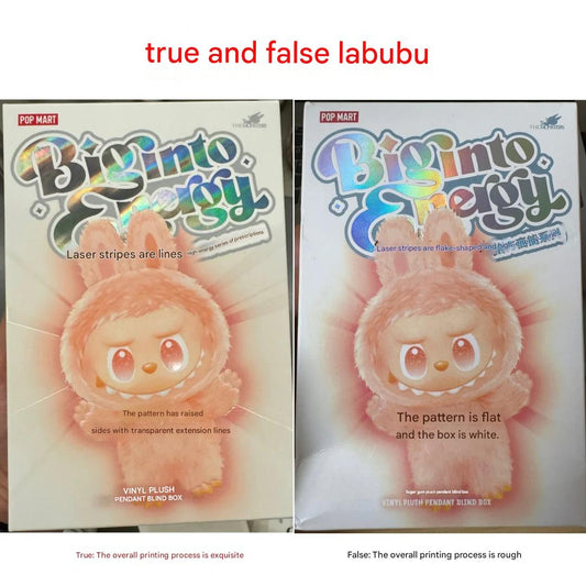 How to check for Fake Labubu V3 Big into Energy ?