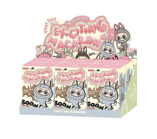 Labubu The Monsters Exciting Macaron Series Plush Pendant Blind Box