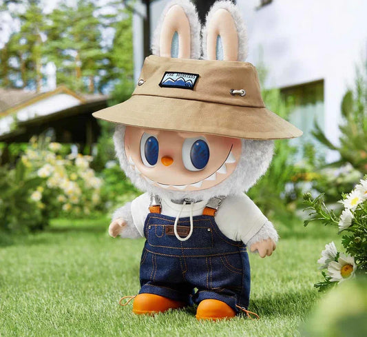 THE MONSTERS Fall In Wild Series Pendant & Vinyl Plush Doll