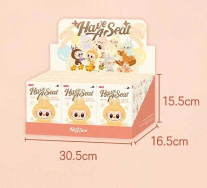 LABUBU THE MONSTERS - Have a Seat Vinyl Plush Dolls, Blind Box